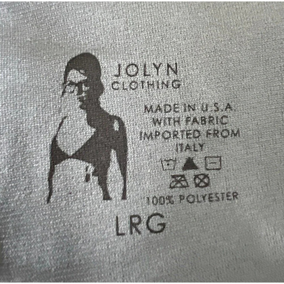 Jolyn Bikini Swim Top Vent Large Green (Seafoam) New with tags - Picture 4 of 5